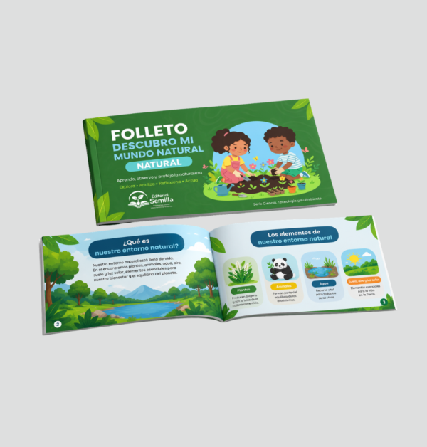Descubro mi mundo natural – Folleto educativo