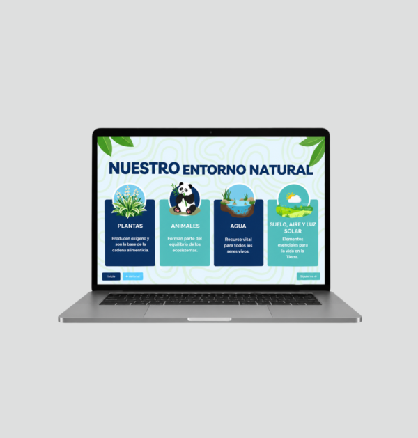 Explorando nuestro entorno natural – Presentación interactiva